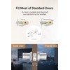 Big Fingerprint Smart Door Knob, Keyless Entry Door Lock with