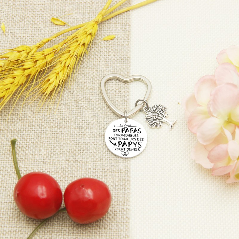 XQXQXZ Weihnachtsgeschenke für Opa Schlüsselanhänger Papa tolle Opa – Schlüsselanhänger