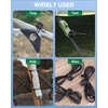 18 Inch Adjustable Ball Bungee Cords, Easy to Adjust from
