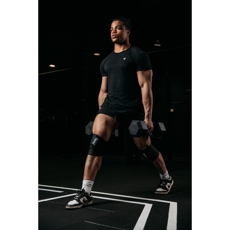 BREAKING LIMITS Knee Support Weight Training - Knee Wraps for