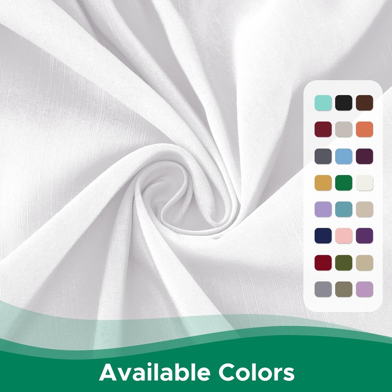 Biscaynebay Wrap Around Bed Skirts for Queen Size Beds Extra