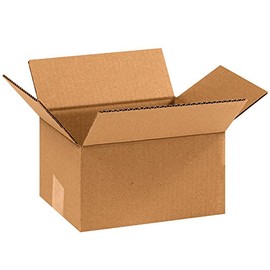 AVIDITI 9x7x5 Corrugated Boxes, Small, 9L x 7W x 5H, Pack of 100 | Shipping, Packaging, Moving, Storage Box for Home or Business, Strong Wholesale Bulk Boxes