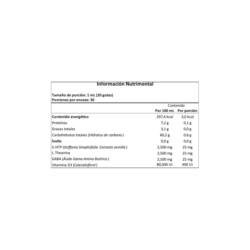 Sleep Fórmula Líquida, 5-HTP + L-Theanina + GABA + Vitamina