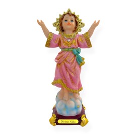 Imagen Divino Nino 9" Tall Religious Holy Divine Child Glitter Statue Religious Gift