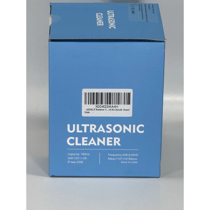 BestClean UC01 Ultrasonic Cleaner for Mouth Guard - NEW