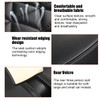 KHGUZ Leather Car Seat Cover, Vehicle Rear Bottom Seat Protector