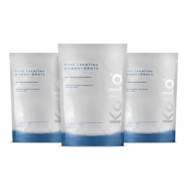 Kollo Creatine Monohydrate Powder-Pure Creatine Monohydrate Powder for Strength & Performance – Micronized Creatine Powder for Muscle Growth, Energy & Recovery- 3 Pack