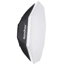 Godox MS80 Softbox for Godox K180A E250 E300 Studio Flash, 80cm Octagon Umbrella Softbox Portable Photography Accessory