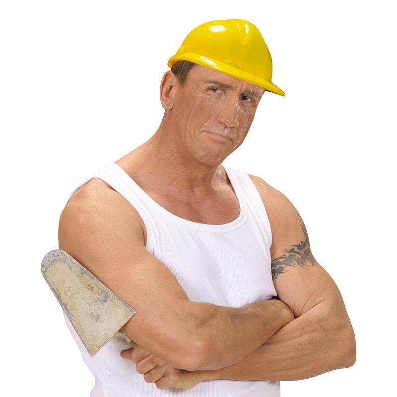 Builder Hard Plastic Random Style & Theme Hats Caps &