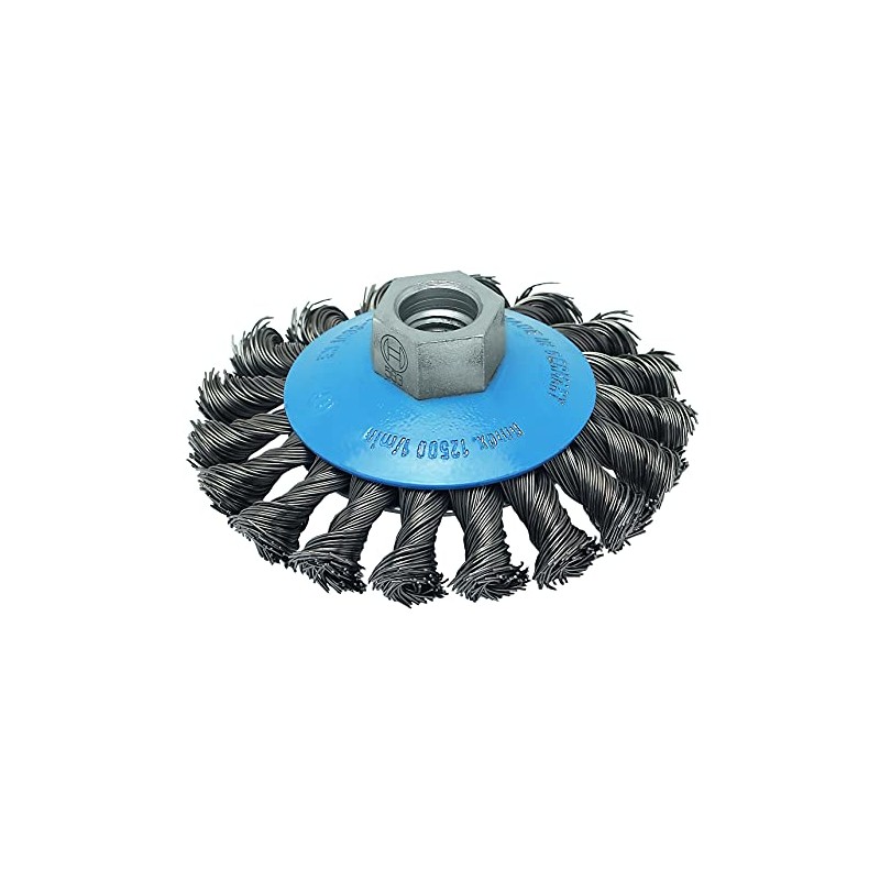 Bosch 2609256511 M14 100mm Tapered Brush Knotted Wire