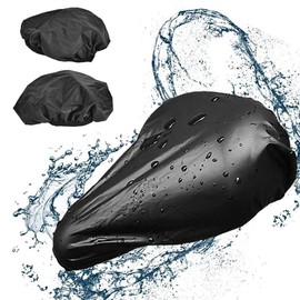 2 x Bike Seat Cover, Waterproof Bicycle Seat Cover Rain Cove Saddle Cover