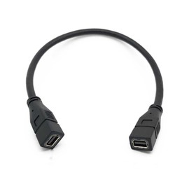 GXMRHWY Mini Displayport Female to Female Straight Signal Transmission Extension Cable 30CM