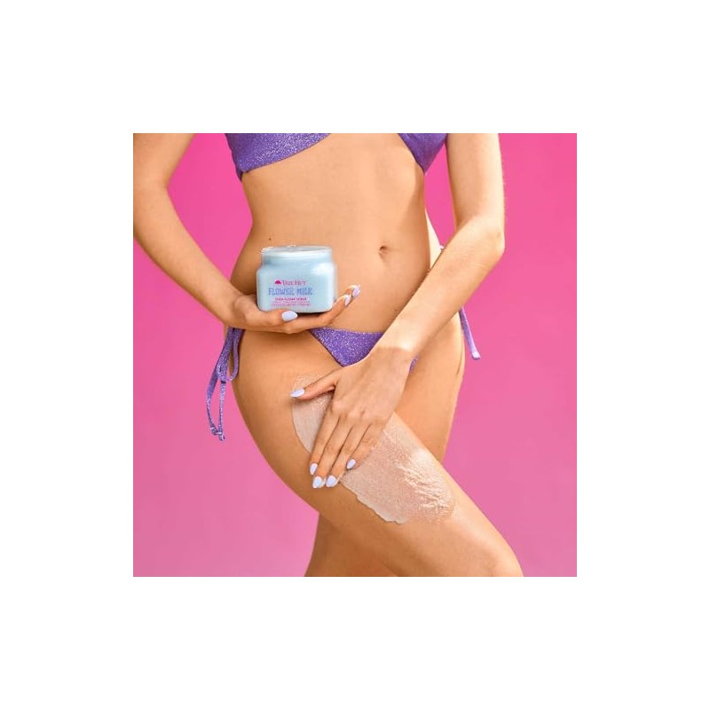 TREE HUT, Flower Milk Shea Sugar Scrub, Exfoliante Corporal de