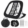 Foldable Golf Chipping Net - 3 Target Openings, Portable Pop-Up