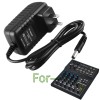 Fullecty 18V AC Adapter for Mackie Mix8 Compact 8-Channel Mixer