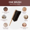 Bricklayer's Horsehair Brush | Durable 7-Row Hand Brush with Sturdy