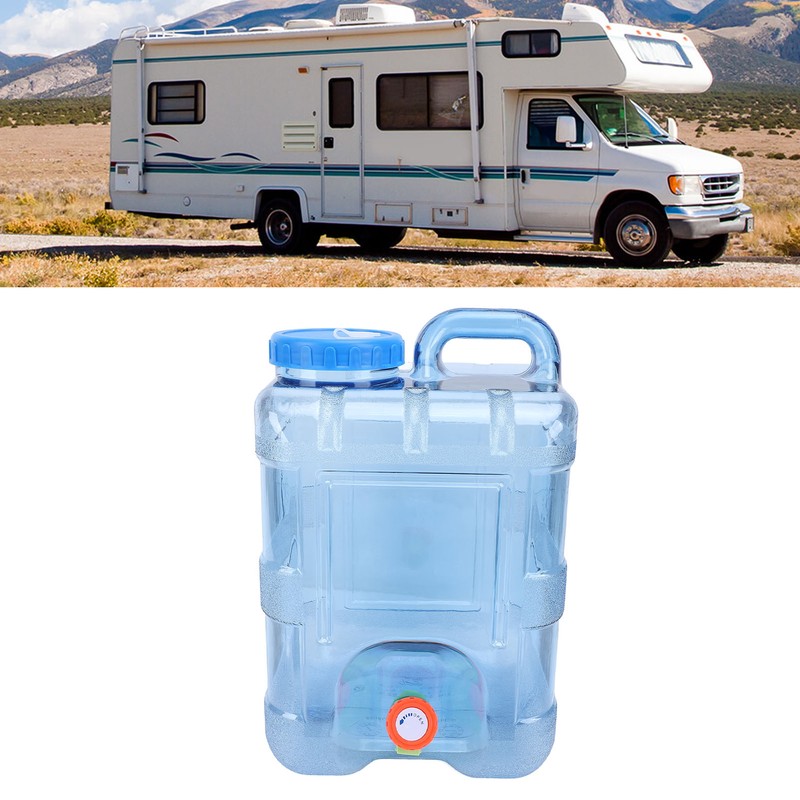 15L RV Water Tank Food Grade PC Portable Transparent Fresh