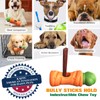 KADTC Dog Bully Stick Holder Safety Device Durable Indestructible Chew-Proof