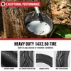 Mtilieosa 14x2.50 Ebike Tire,64-254 Tubeless Tire with PVR50 Angled Valve