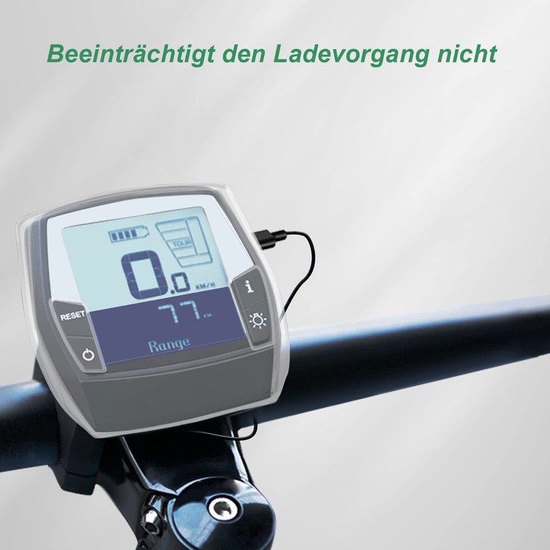 EFEALL Transparent Protective Case for Bosch Intuvia Bicycle Computer Transparent