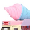 1:36 Magnetic Induction Alloy Die Cast Food Truck Kid Light