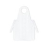 Meditrade Disposable Polyethylene Apron Blocked Individually Tear Off LDPE White