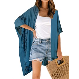 Spicy Sandia Women's Kimonos Cover Up for Beach Bikini Swimsuit Coverups for Swimwear Bathing Suit Resort Wear