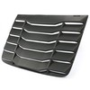 HECASA Rear Window Louver Compatible with 2016-2020 Honda Civic (2Dr