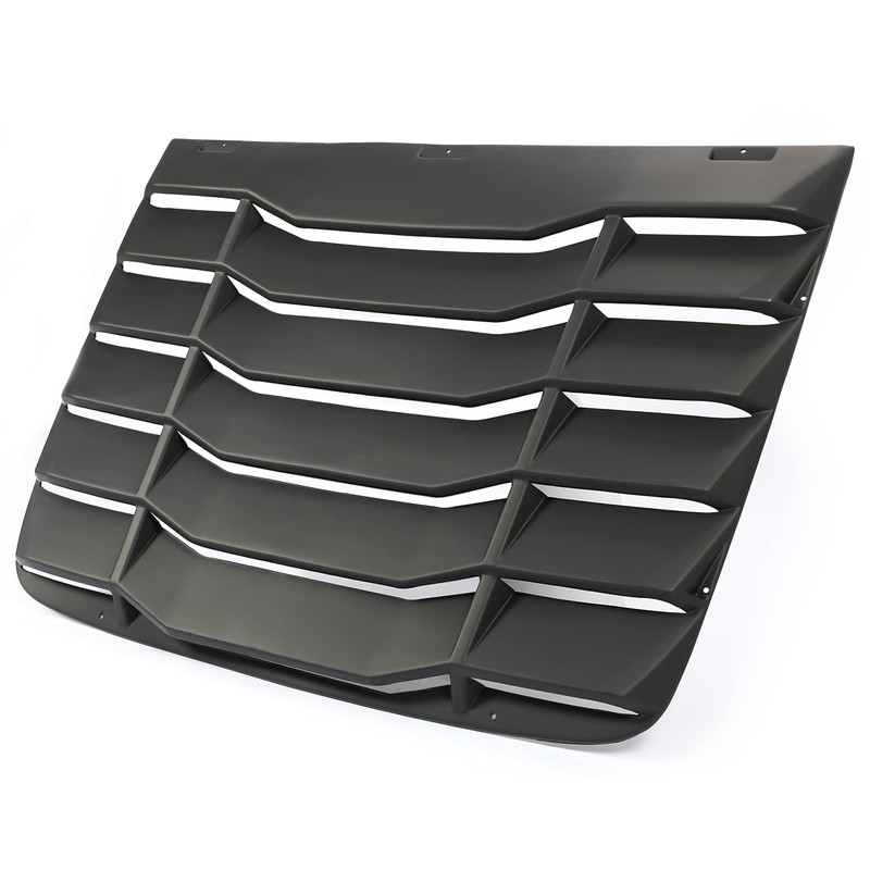 HECASA Rear Window Louver Compatible with 2016-2020 Honda Civic (2Dr