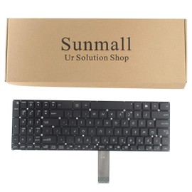 SUNMALL Keyboard Replacement Compatible with ASUS R510l X550 X550ca K550 X552l Series Laptop Black US Layout