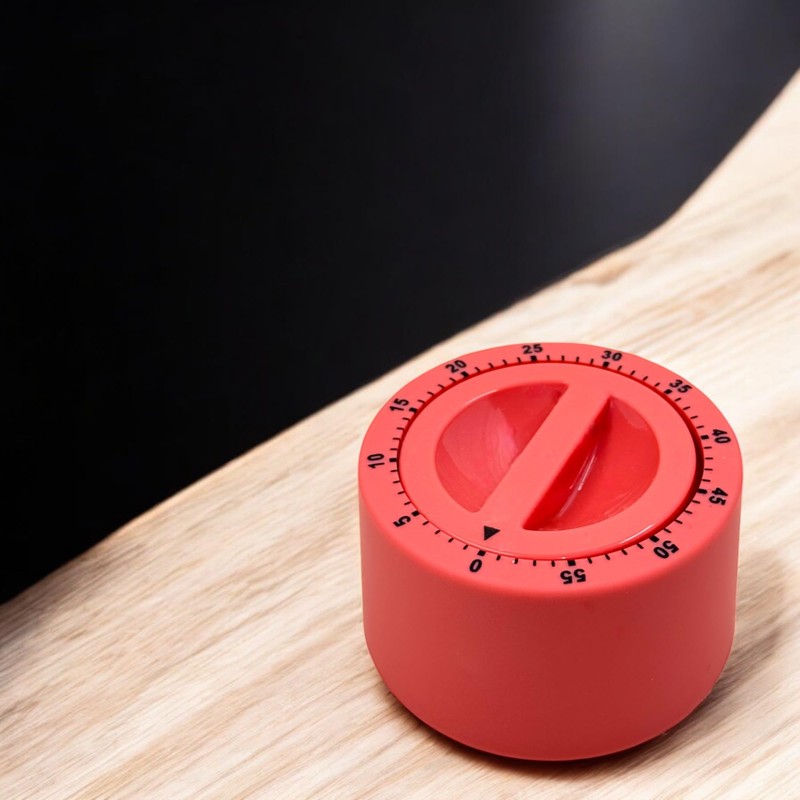 MIJOMA Kitchen Timer 60 Minutes - Egg Timer in Colourful
