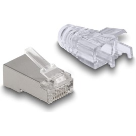 Delock RJ45 modular plug with front opening (Easy Connect)