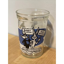 Welches Grape Jelly Vintage Welch's Grape Jelly Looney Tunes Collector Glass Series #11 Brand New