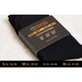 ESVED Mest Socks Waterproof & Breathable - Wudu Socks Abdest Relief, black