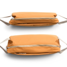 Bellroy Classic Sling (Everyday Minimalist 7 Litre Cross Bag with Interior Organisation, Adjustable Cross Strap and Car Compression System), butterscotch, Unit size