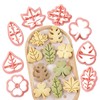 Leaf Cookie Mold - Cute Pie Crust Cutter - Pressable