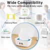 Flushable Wipes Dispenser Compatible with Cottonelle, Bathroom Wipes Holder Flushable