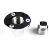 Mxeol Boat Garboard Drain Plug Marine Bilge Plug Kit Stainless