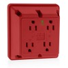 Leviton 1254-HR 15 Amp, 125 Volt, Industrial Series Extra Heavy