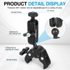 Super Clamp Camera Mount Double Ball Head Magic Arm with
