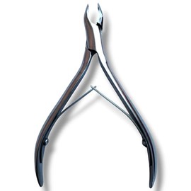 Sizler Beauty Professional Cuticle Nippers Scissors Cutters, Removers Stainless Steel Best Nail Care Tool for Manicure and Pedicure, Cuticle Remover