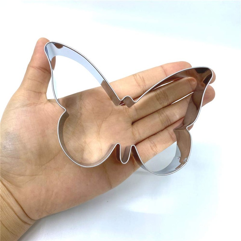 LILIAO Spring Butterfly Cookie Cutter - 4.5 x 3 inches