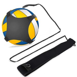 Qiilu Beach Volleyball, Adjustable Waist Band Training Kit for Solo Practice