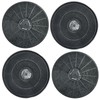 4 Pack CVP/CVG-CF Charcoal Filter Replacement for Midea and COMFEE'