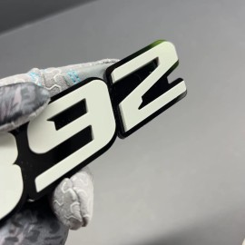 Emblem Badge 2x White black 392 Hemi Emblems 392 Side Fender Badge 3D for 392 Emblem