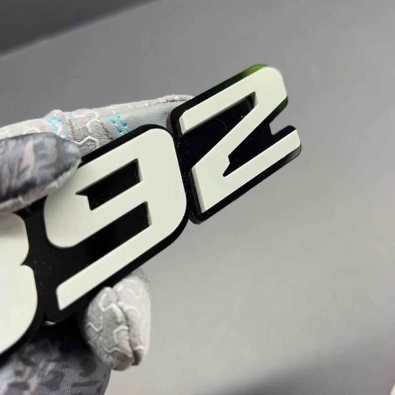 Emblem Badge 2x White black 392 Hemi Emblems 392 Side