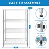 Guan River 4-Shelf Adjustable Metal Shelf Wire Shelving Unit Storage