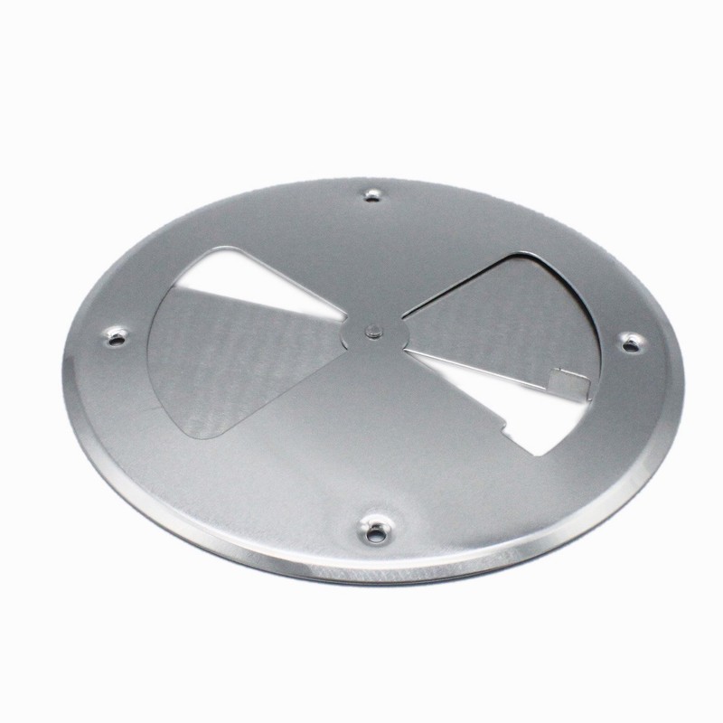 X-Haibei Round Butterfly Ventilator Vent Cover Aluminum Dia. 7.8 inch