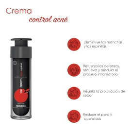 Frezyderm Total Control Crema 50ml Rostro Acne Proofing
