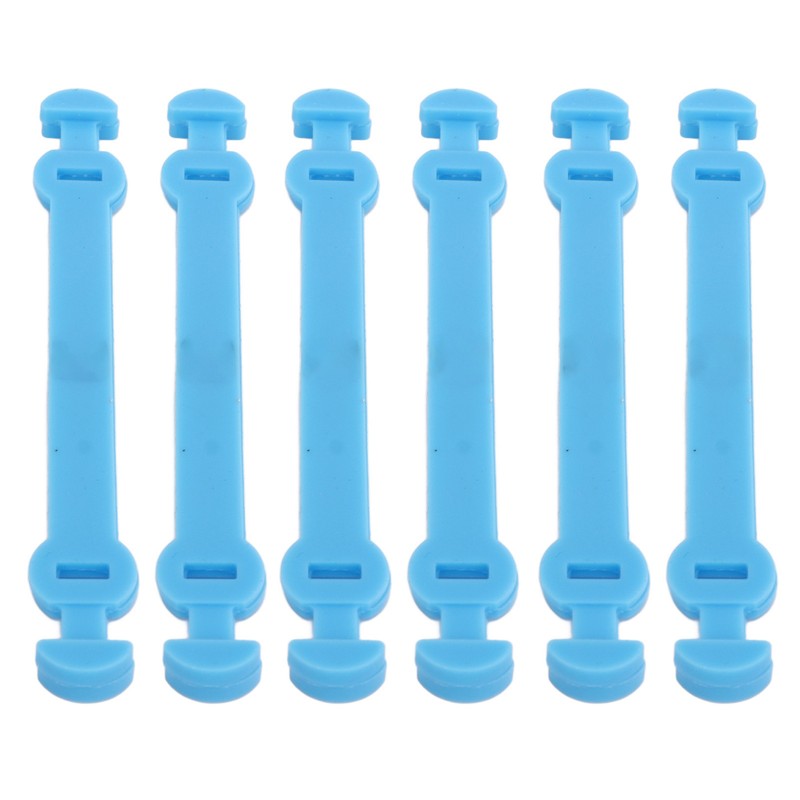 6 Pcs Tennis Racket Vibration Dampeners Long Buckle Tennis Racquet